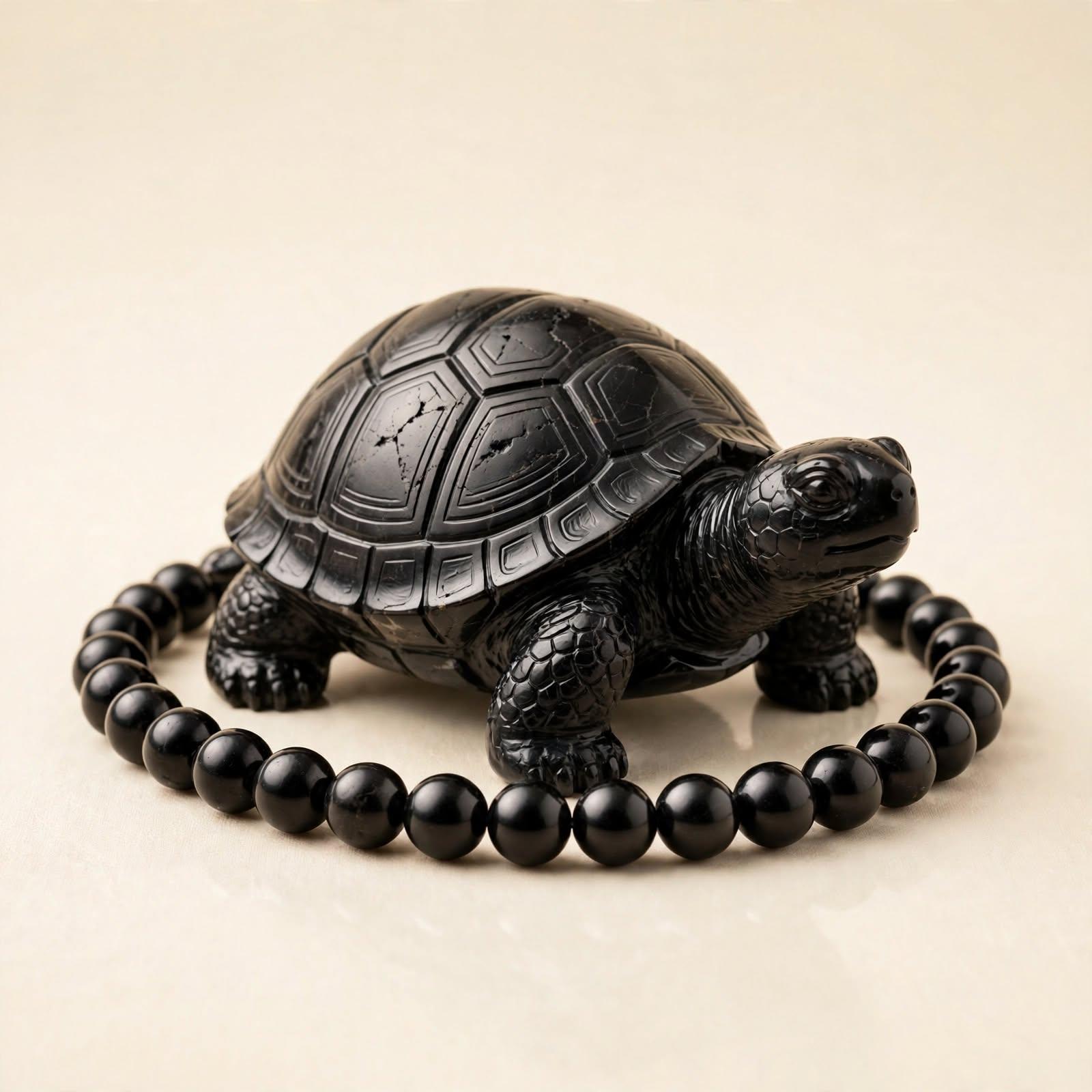 Black Onyx Turtle (Big)