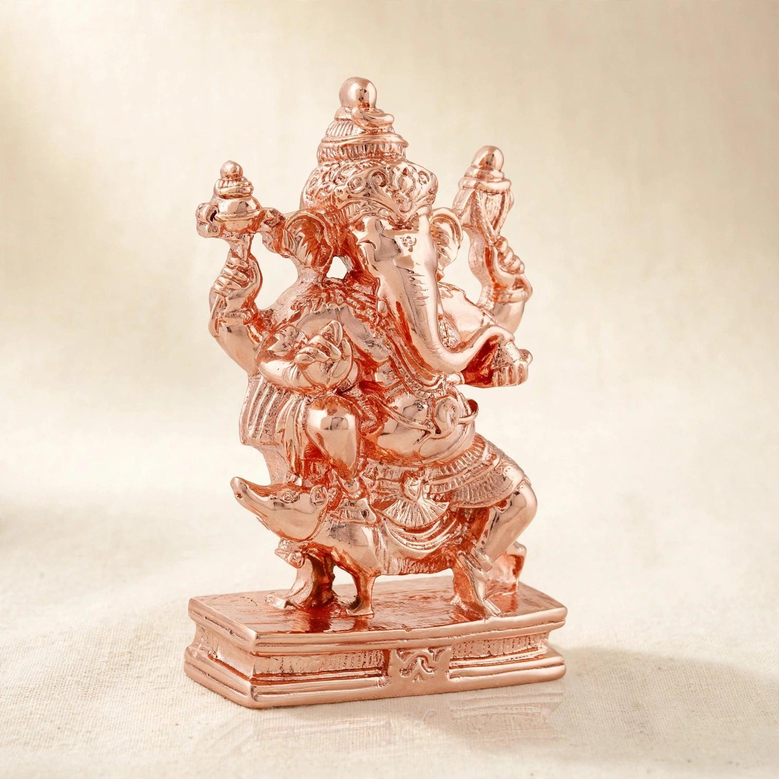 Ganesh Ji Rose Gold Plated