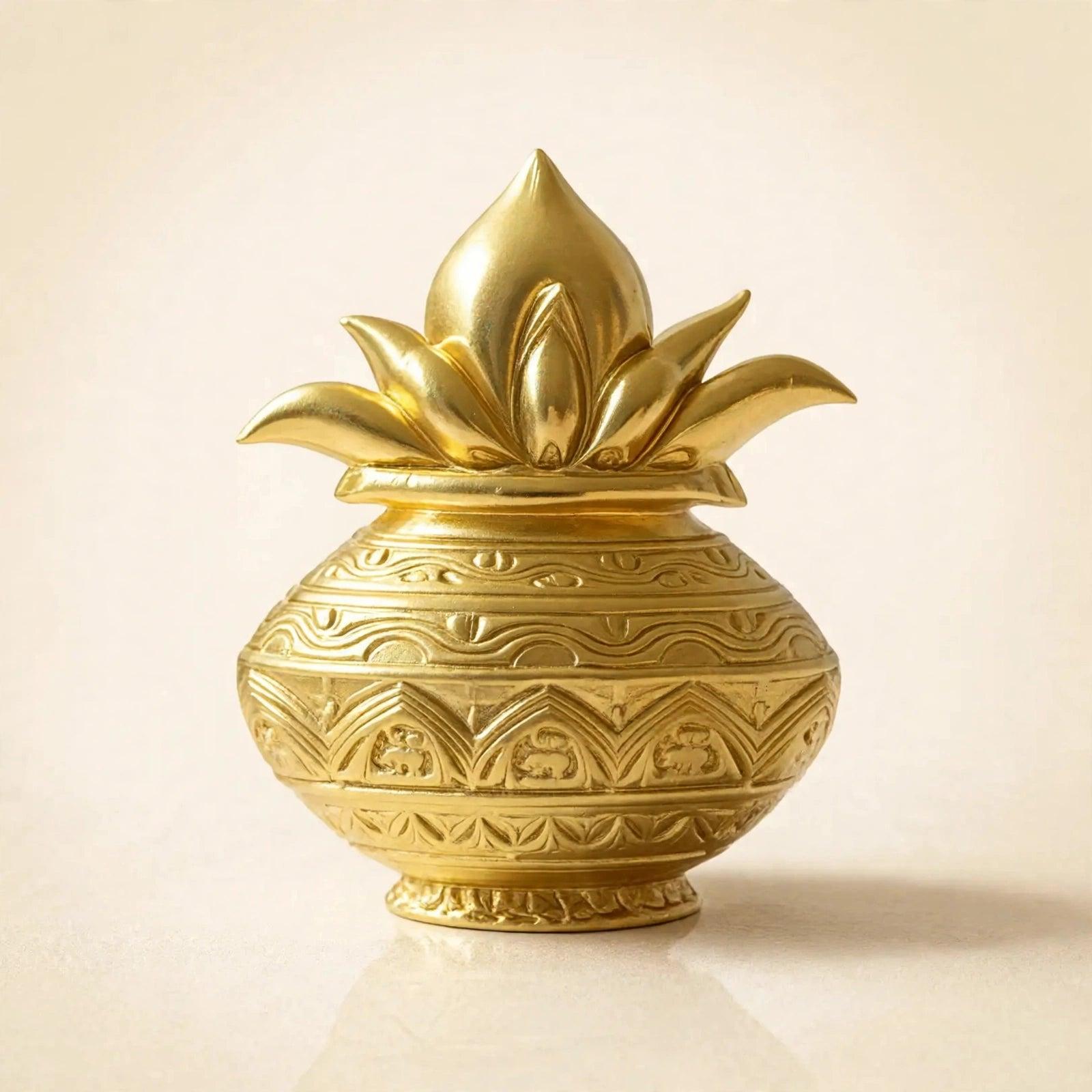 Gold Plated Kalash