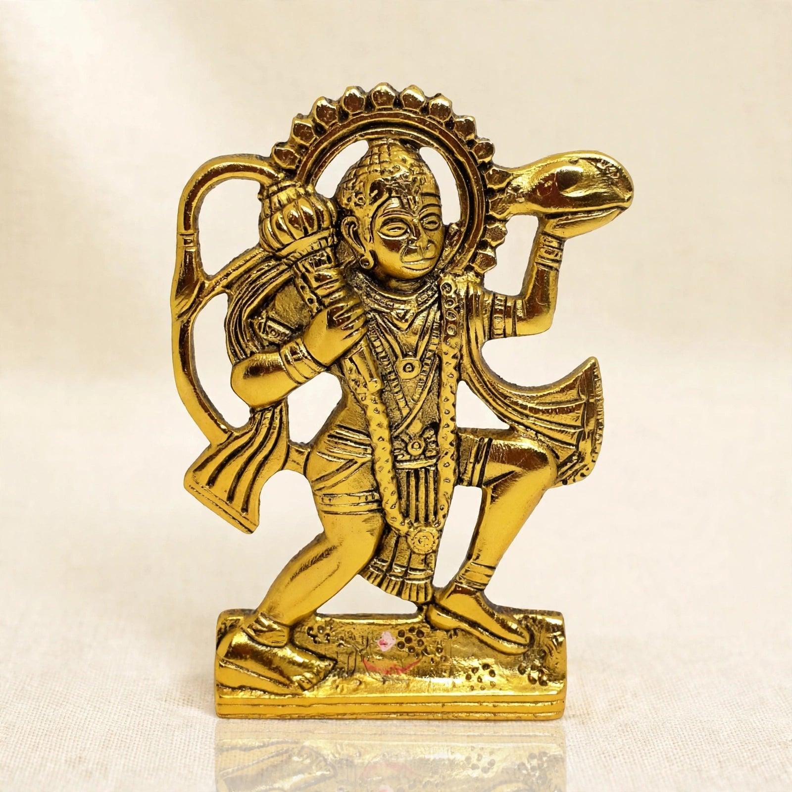 Hanuman Ji Gold Plated (Jadi Buti)