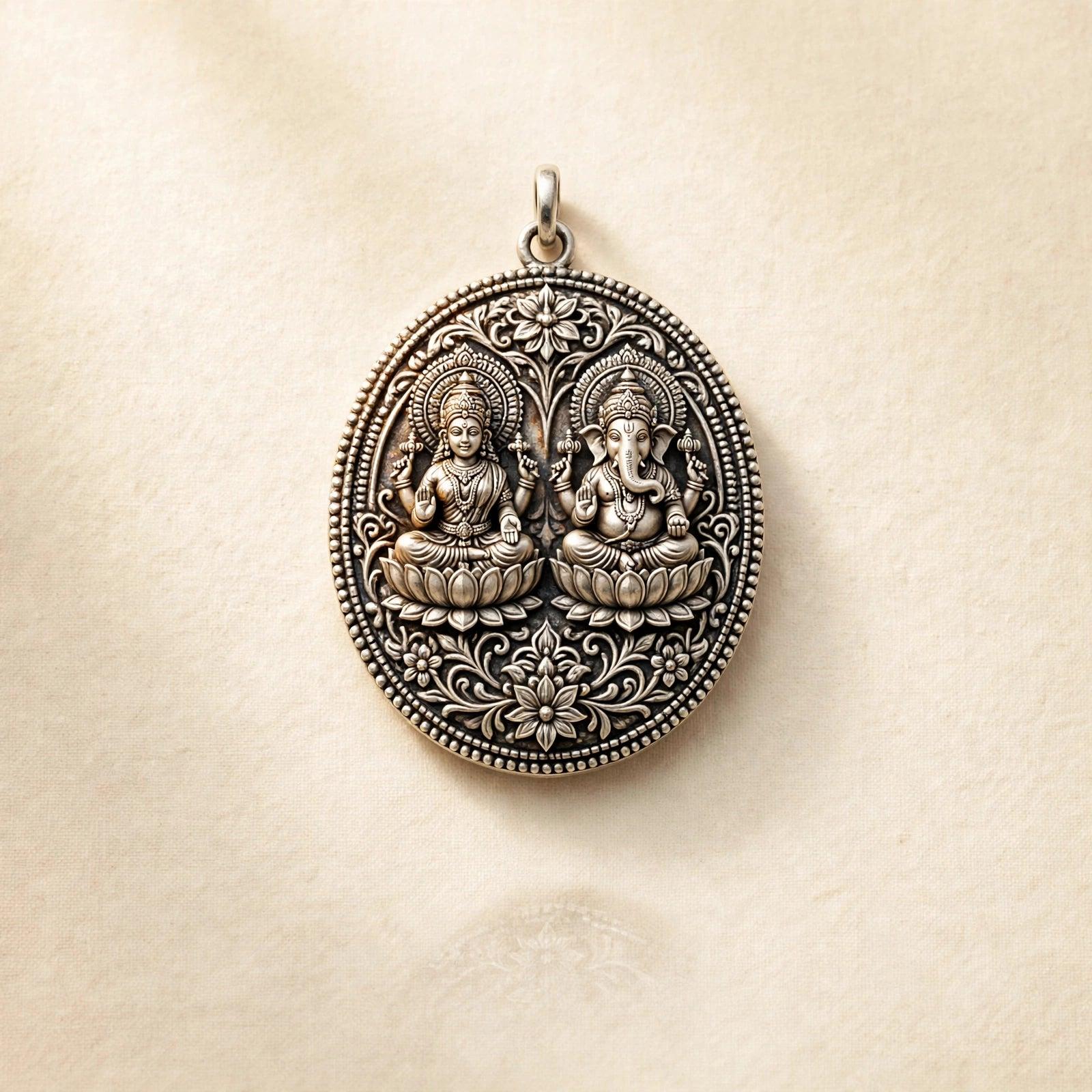 Lakshmi Ganesh Pendant