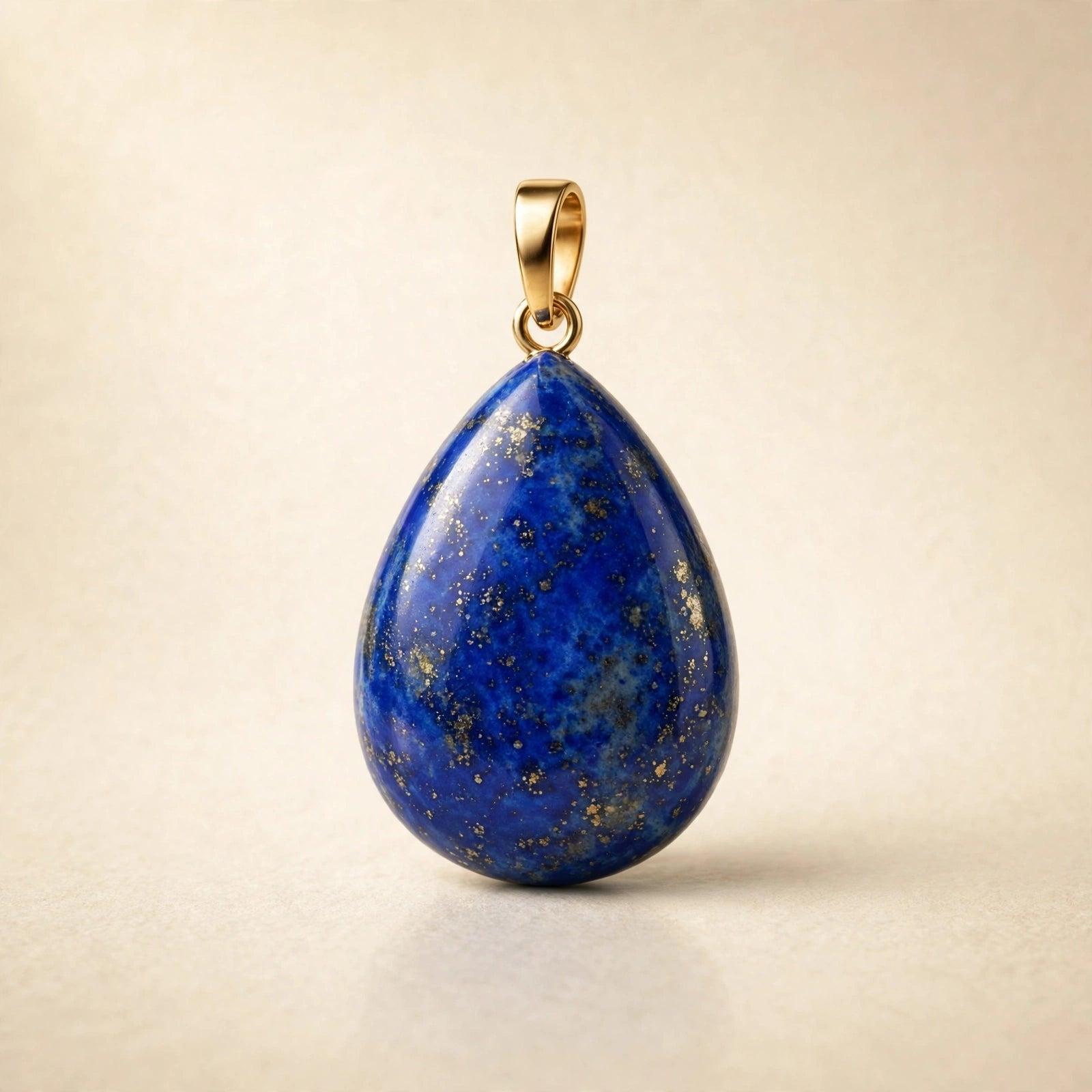 Lapis Lazuli Crystal Pendant