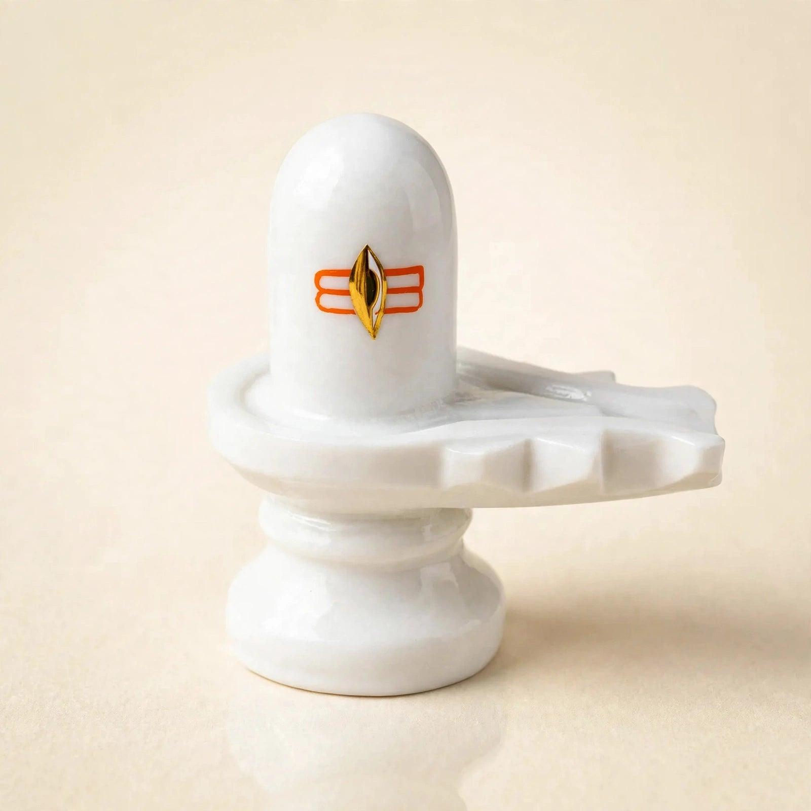 Marble Shivling Idol
