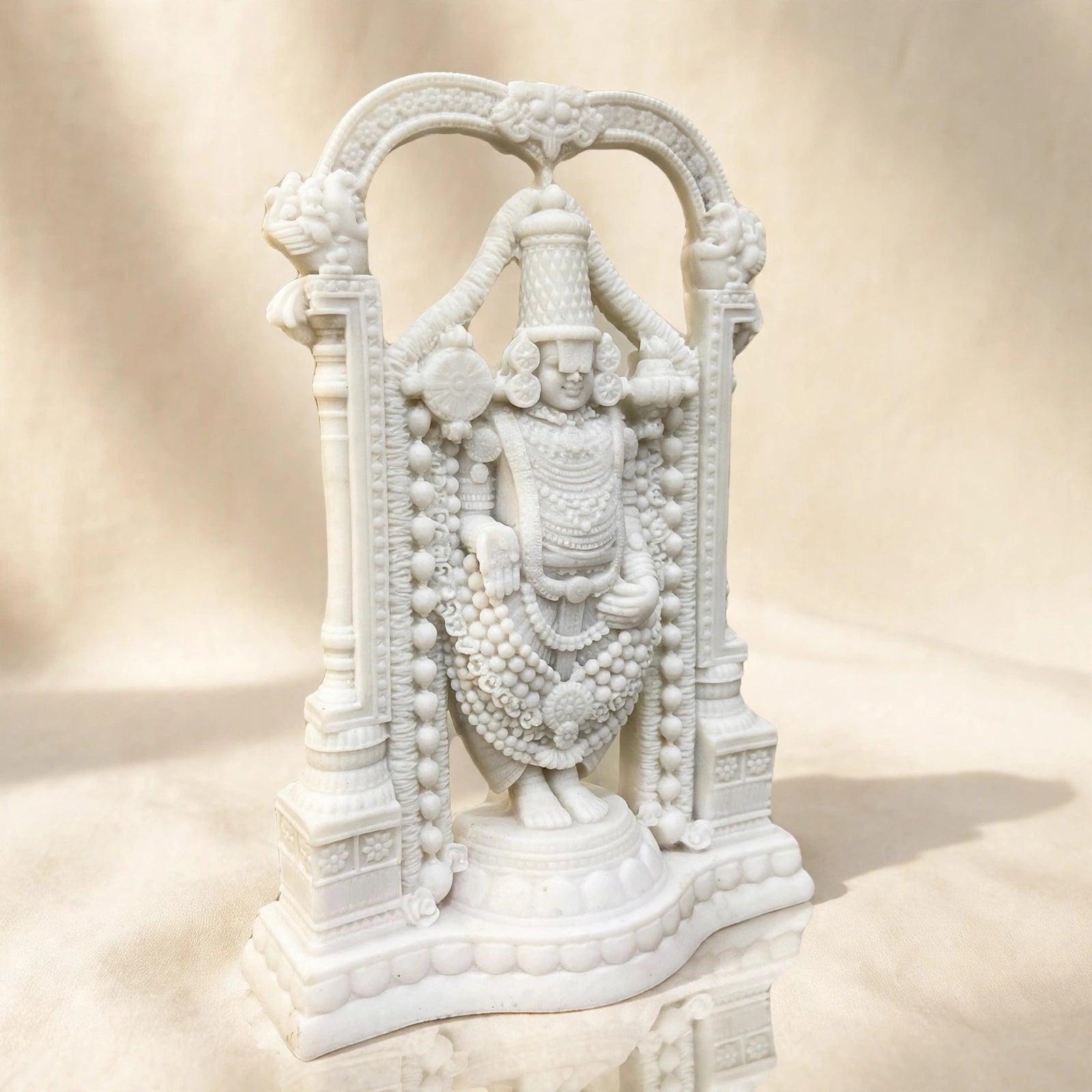 Marble Tirupati Balaji Idol