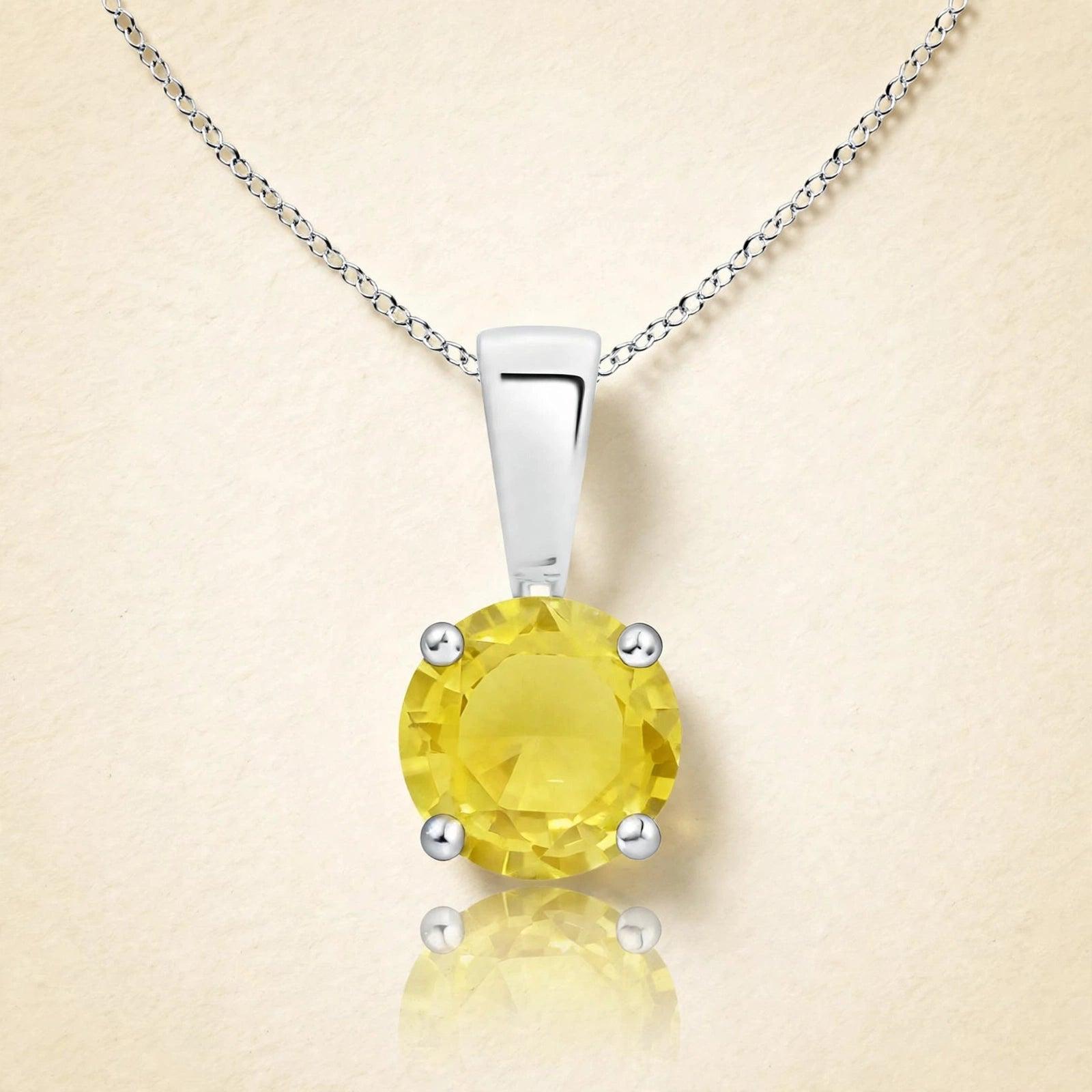 Pukhraj Pendant