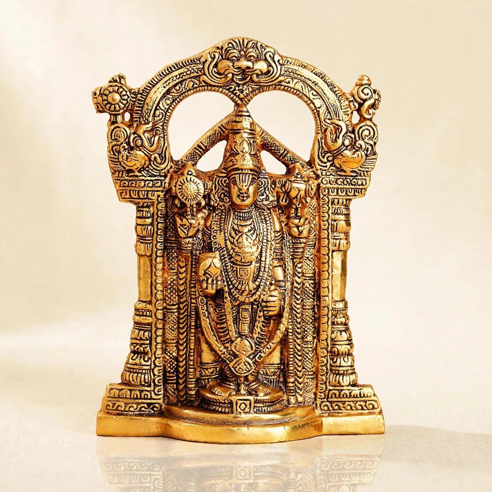 Tirupati Balaji Gold Plated